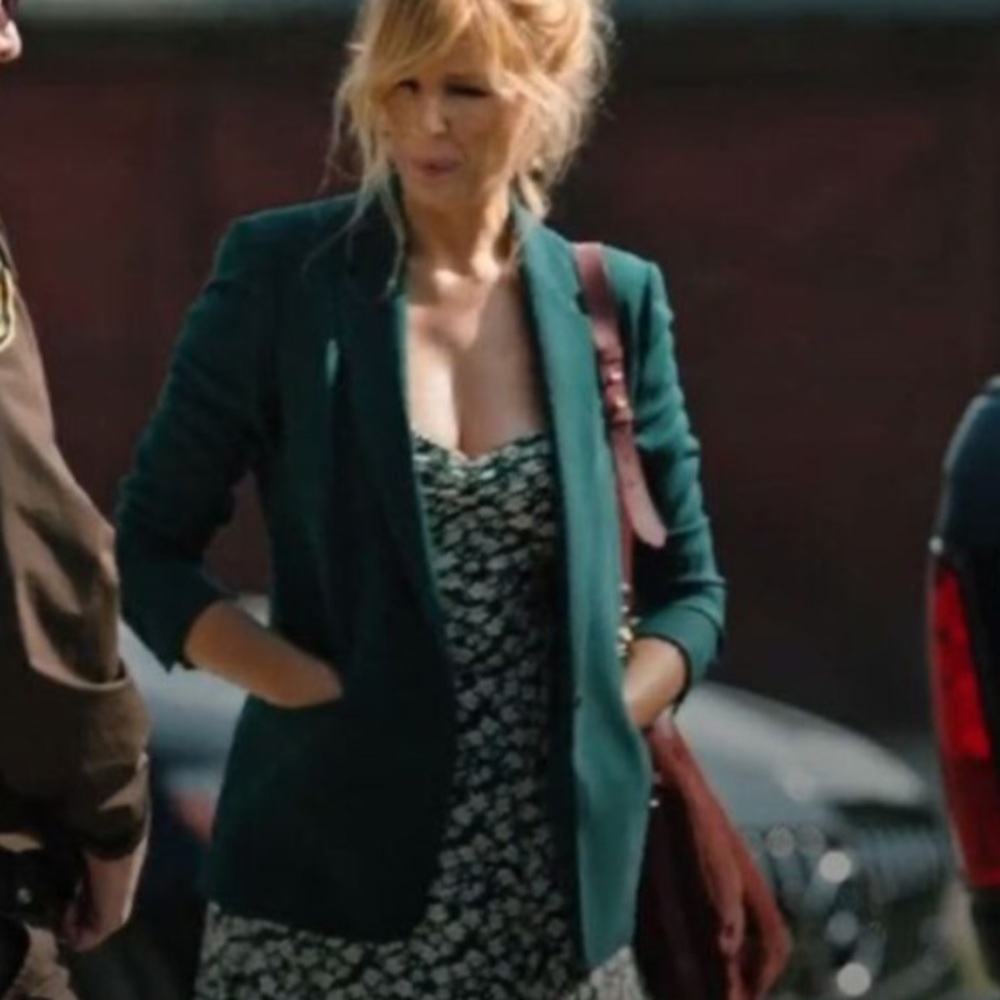 Floral wrap dress